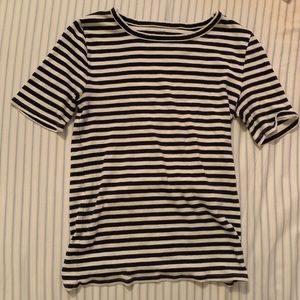 Navy and White striped J.Crew T-Shirt